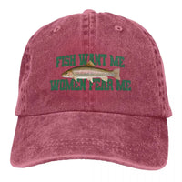 Casquette Poisson Truite Arc-en-ciel