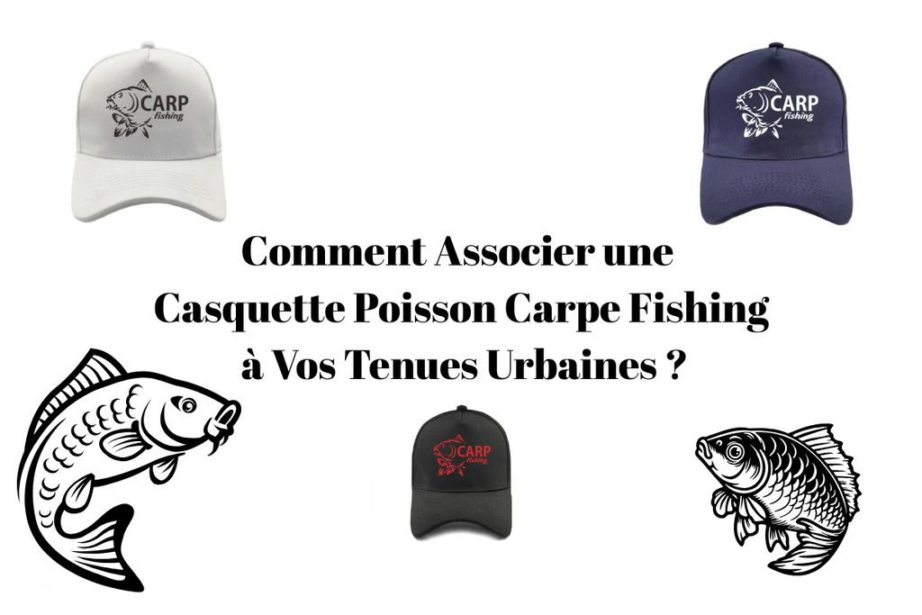 Comment Associer une Casquette Poisson Carpe Fishing à Vos Tenues Urbaines ?