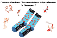 Comment Choisir des Chaussettes Poisson Koi quand on Veut Se Démarquer ?