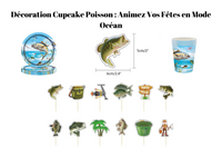 Décoration Cupcake Poisson : Animez Vos Fêtes en Mode Océan