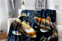Où Acheter un Plaid Poisson Koi Doré pour une Ambiance Zen ?
