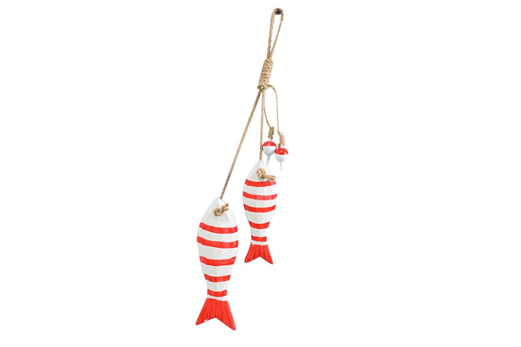 Pourquoi Miser sur des Décorations Poisson Bois Rayé pour un Intérieur Marin ?