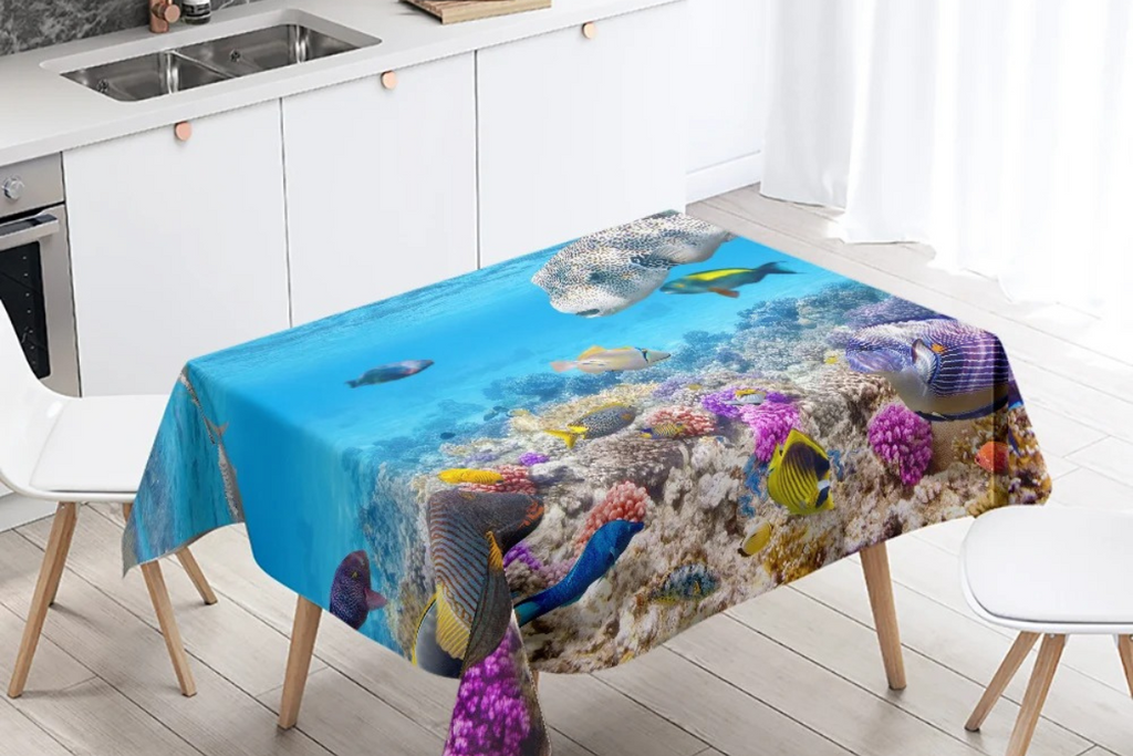 Pourquoi Décorer Votre Table avec des Nappes Poisson ?