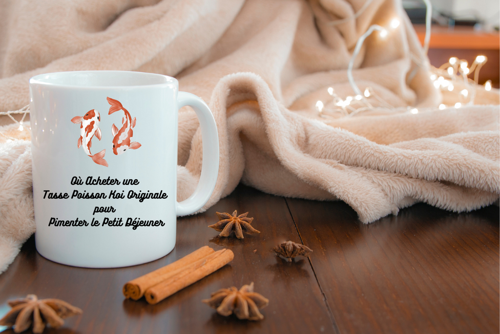 Où Acheter une Tasse Poisson Koi Originale pour Pimenter le Petit Déjeuner ?