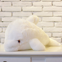 Peluche petit poisson blanc