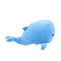 baleine peluche bleue