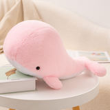 baleine rose peluche