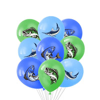 ballons décoration thème pêche 15pcs