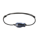 Bracelet Poisson Noir Ajustable