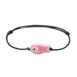 Bracelet Poisson Rose Ajustable