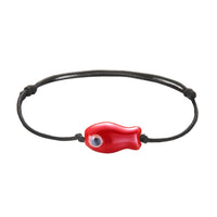 Bracelet Poisson Rouge Ajustable