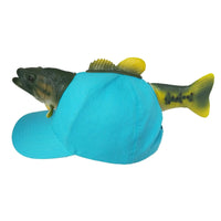 Casquette Poisson Black Bass Bleu Style Baseball  - 54cm-56cm