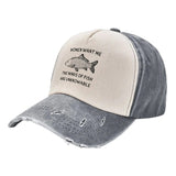 Casquette Poisson Carpe Vintage – Gris