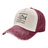 Casquette Poisson Carpe Vintage – Rouge