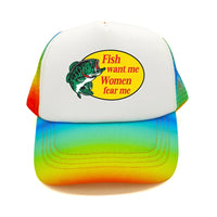 casquette-poisson-fish-want-me-women-fear-me-arc-en-ciel