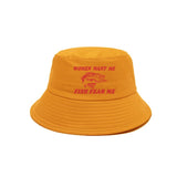 Chapeau Poisson Largemouth Bass “Women Want Me Fish Fear Me” – Jaune et Rouge