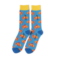 Chaussette Poisson Orange - Design Fantaisie