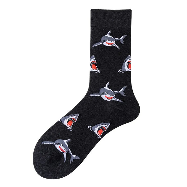 Chaussette Requin Noir