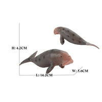 dimensions figurine dugong gris