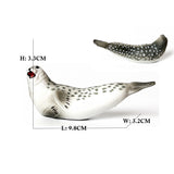 dimensions figurine phoque blanc