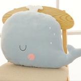 doudou baleine plat