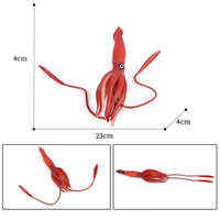 figurine calamar rouge