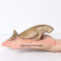 figurine dugong beige