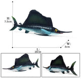 figurine espadon à voile