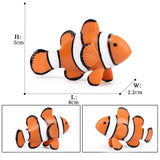 figurine poisson clown orange amphiprion percula