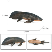 figurine poisson dipneuste noir