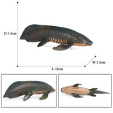 figurine poisson dipneuste noir