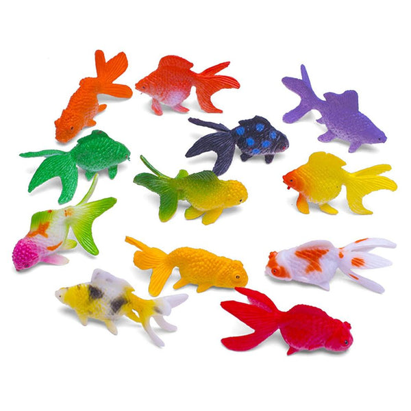 figurine poisson lot de 12 miniatures