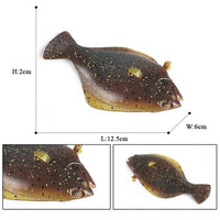 figurine poisson plie marbrée