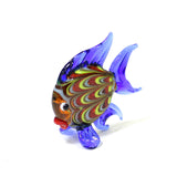 figurine poisson violet fantaisie de profil