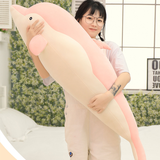 grande peluche dauphin rose