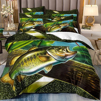 housse de couette poisson perche