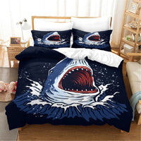 housse de couette requin sauvage