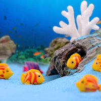 mini figurine poisson décoration maison
