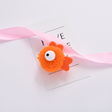 mini peluche poisson orange