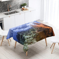 nappe poisson mer et corail rectangle