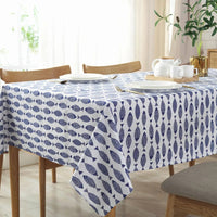 nappe poisson motif minimaliste style moderne