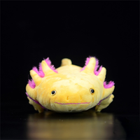 peluche axolotl vue de face