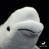 peluche beluga tête