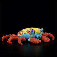 peluche crabe des rochers vue de face