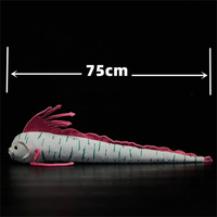 peluche poisson abyssal 75cm