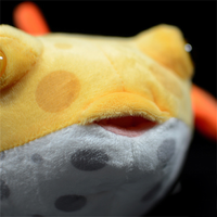 peluche poisson boxfish bouche