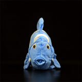 peluche poisson chirurgien bleu vue de face