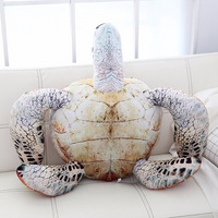 peluche tortue marine vue du dessous