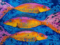 Poster de Poissons Tropicaux Colorés