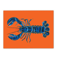 poster homard bleu